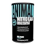 Animal Nitro EAA - Post-Workout Recovery and Repair, Supports Lean Muscle Growth, Complete Spectrum of Essential Amino Acids & BCAA Supplement for Men and Women, 44 Packs