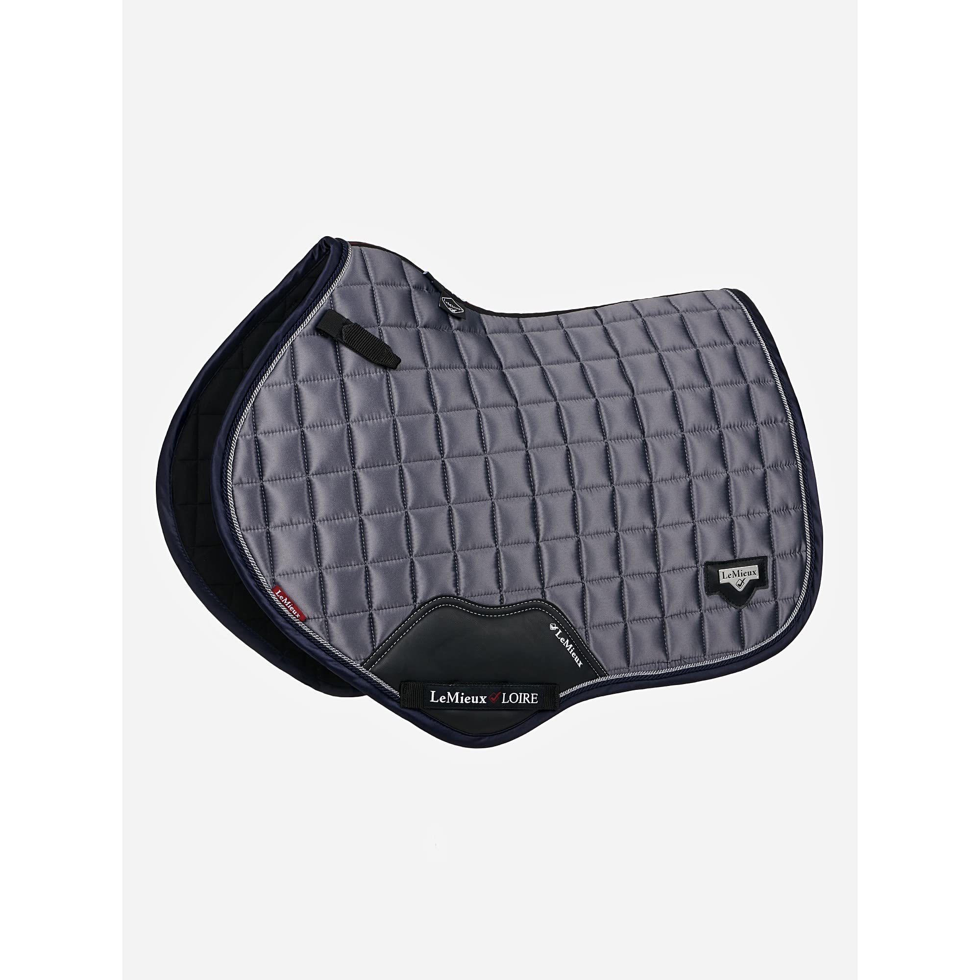 LeMieux Watermelon Suede Square Close Contact Saddle Pad - Saddle Pads for Horses - Equestrian Riding Equipment and Accessories