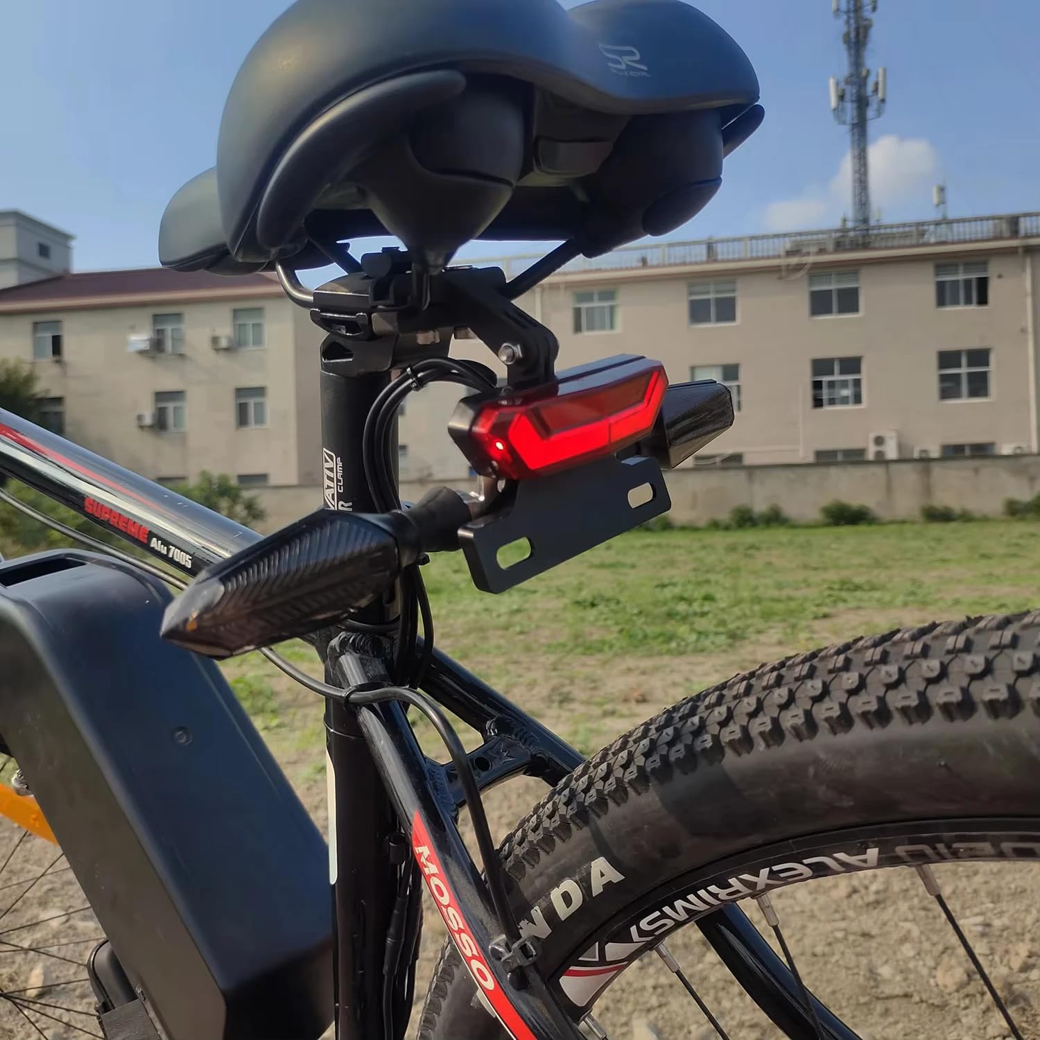 Tricycle électrique 36V 48V 52V Kit D'éClairage Avant Et ArrièRe Clignotants Feux De Freinage CâBle éTanche