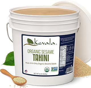 Kevala Organic Sesame Tahini – USDA Organic, Non‑GMO Project Verified & ...