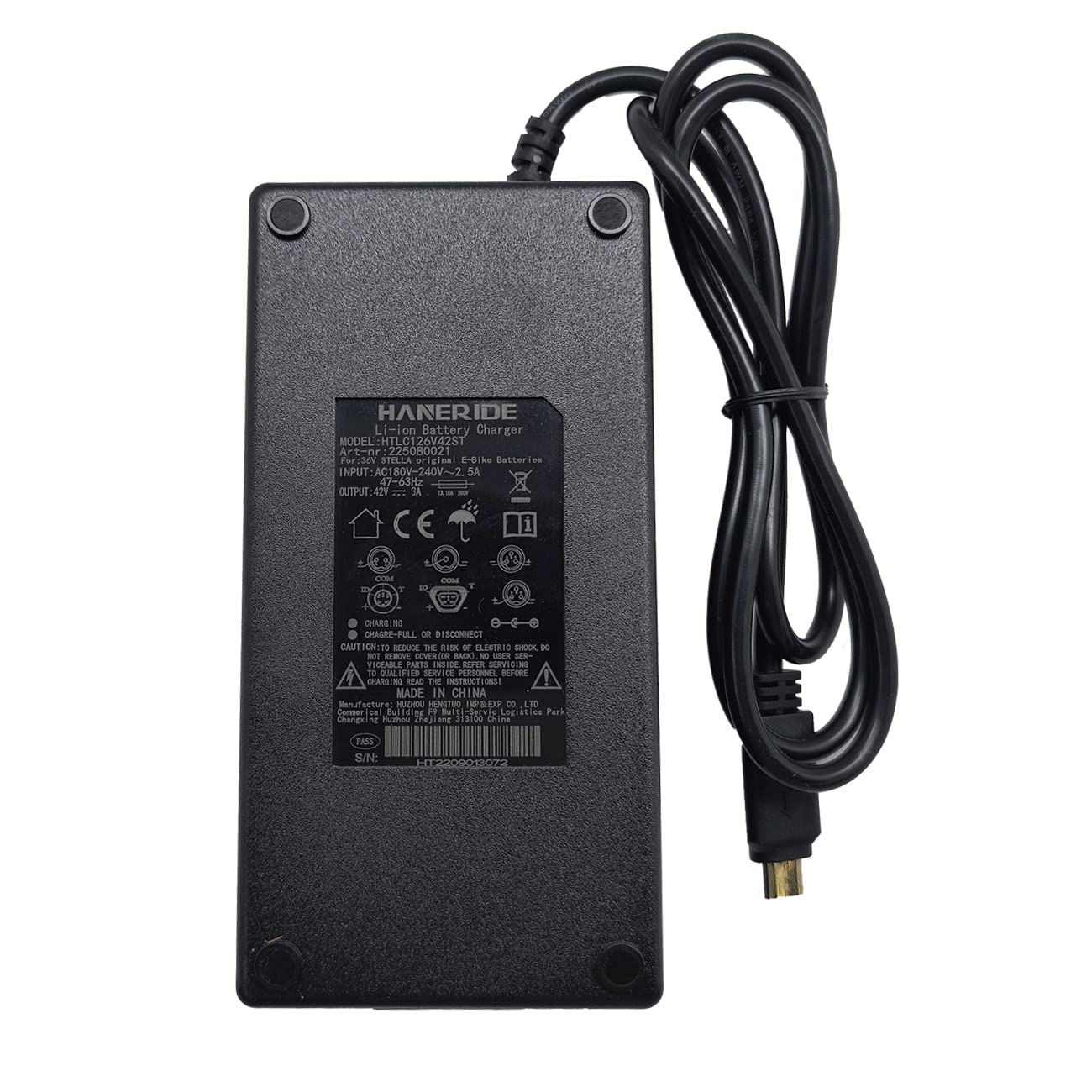 2A Ladegerät Für 36V Phylion Akkus E-Bike Fischer ECU 1602, ECU - Foto 9