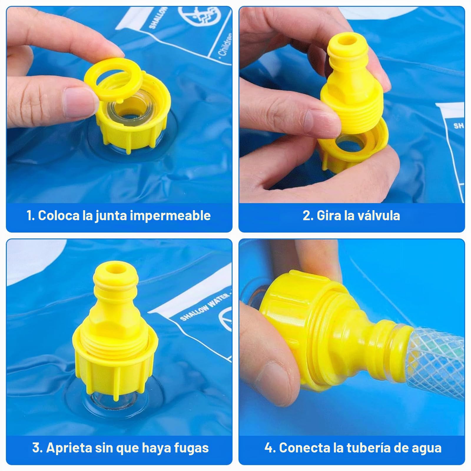 Alfombra Rociadora de Agua para Exterior 170 cm, Juguete Acuático Infantil para Niños 2 3+ Años, Parque Acuático con Conexión para Manguera - Piscina Refrescante Jardín, Mascotas