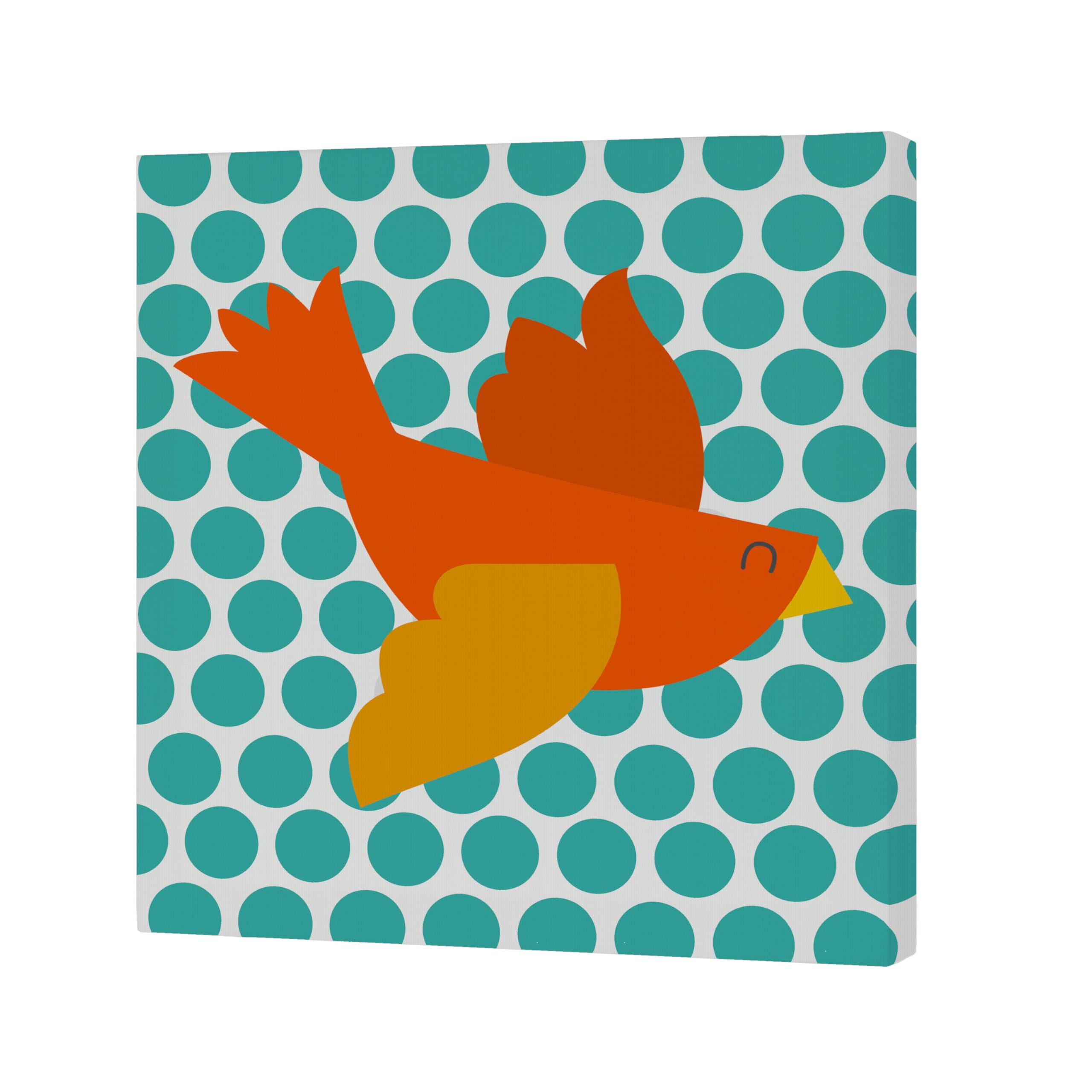 Lienzo de zoo para regalo de nacimiento cuadro de animales tierno de 27x27 cm