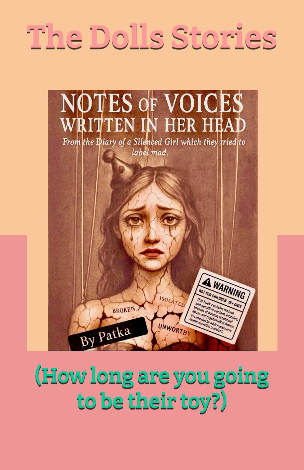 Notes of voices written in Her head: From a diary of a Silenced Girl which they tried to label mad (The Dolls Stories -(How long are you going to be their toy?))