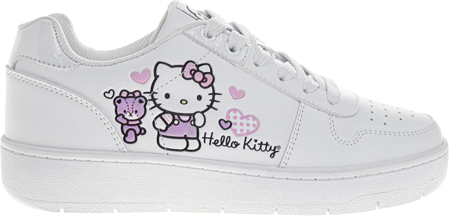 Sanrio Hello Kitty Strawberry Shortcake Sneakers for Girls Kids Lightweight Athletic Breathable Casual Shoes 11-13 Little Kid 1-4 Big Kid 6-10 Adult - Image 2