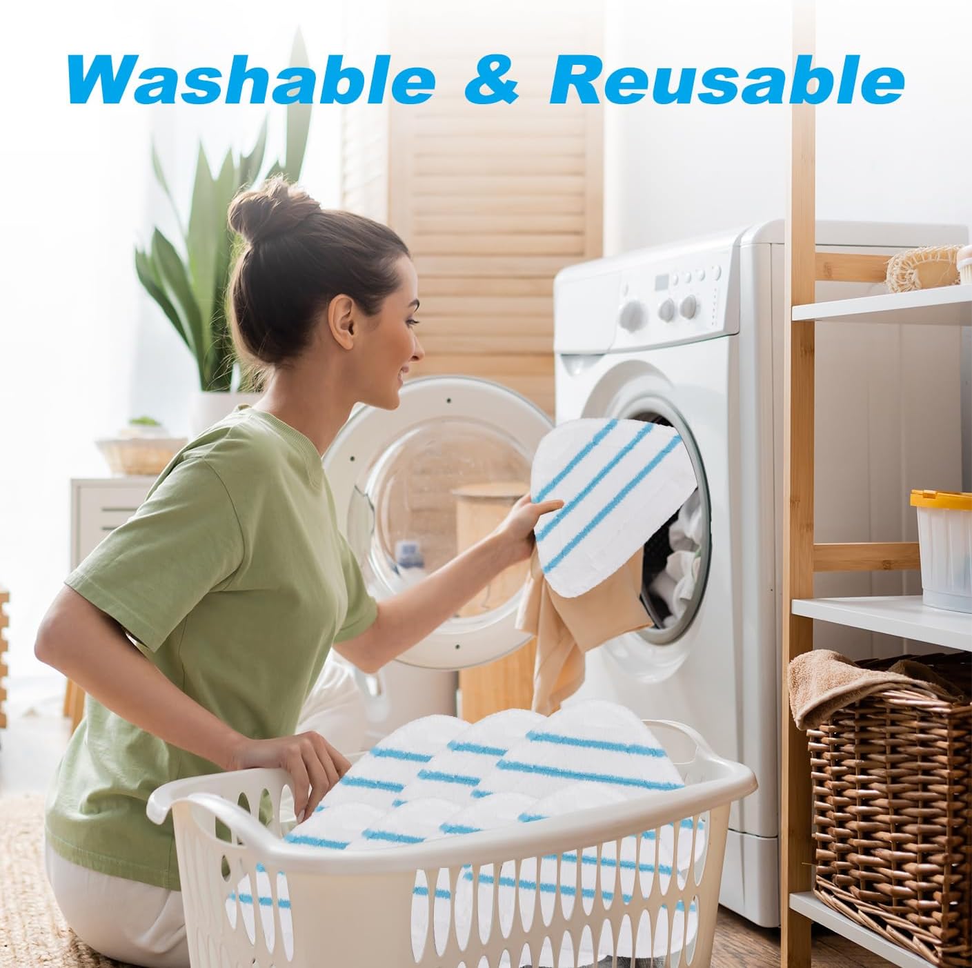 Triangular Steam Mop Pads Replacements for True & Tidy STM-500, STM-700 Mop