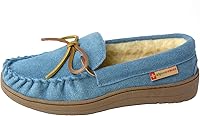Vista 5 de Alpine Swiss Sabine - Mocasines para mujer, pantuflas para mujer