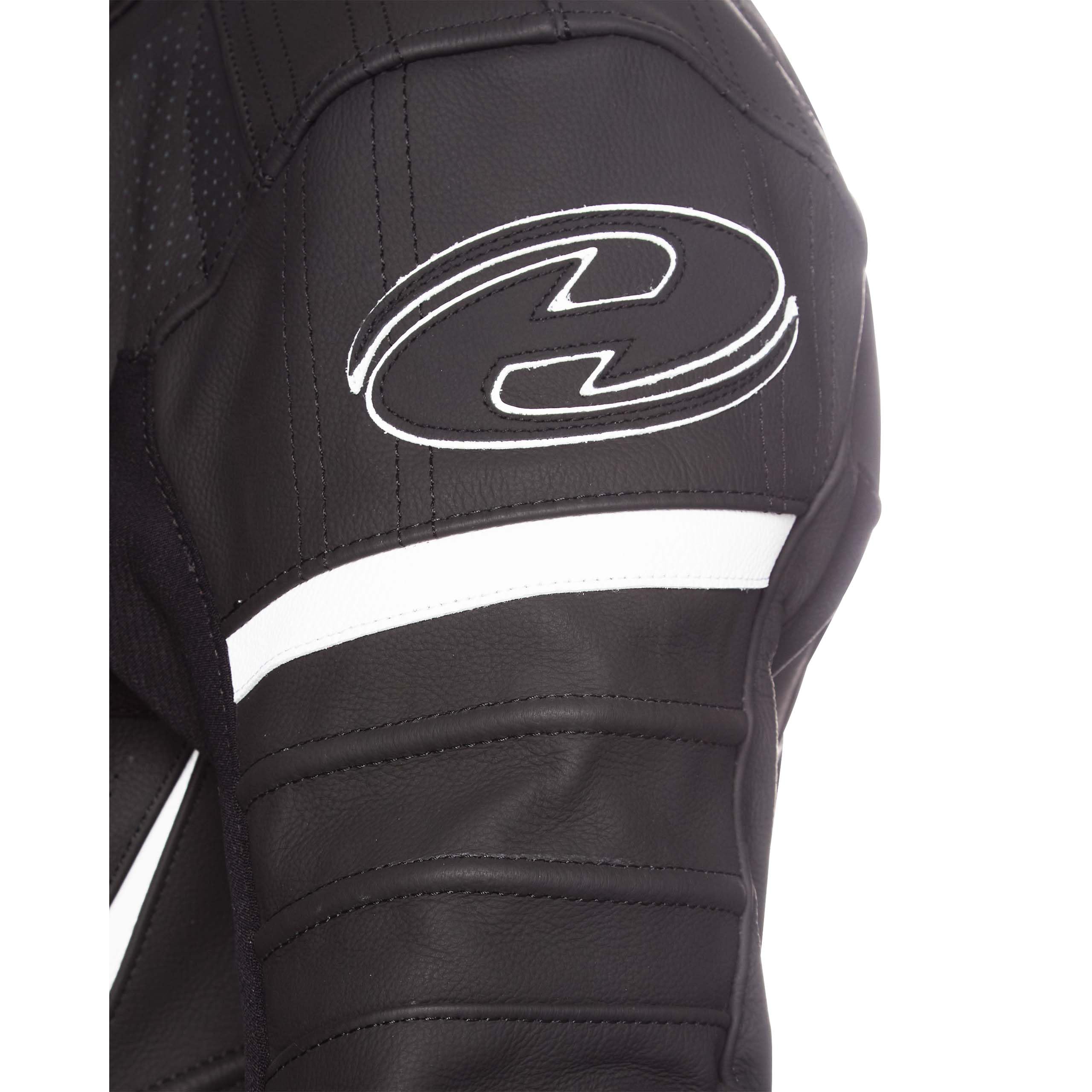 Held Spire Lederkombi 2-tlg. – 100% Rindleder – Soft-Protektoren – Schwarz