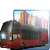 Stadt Luxus Bus Parkplatz Simulator 3D