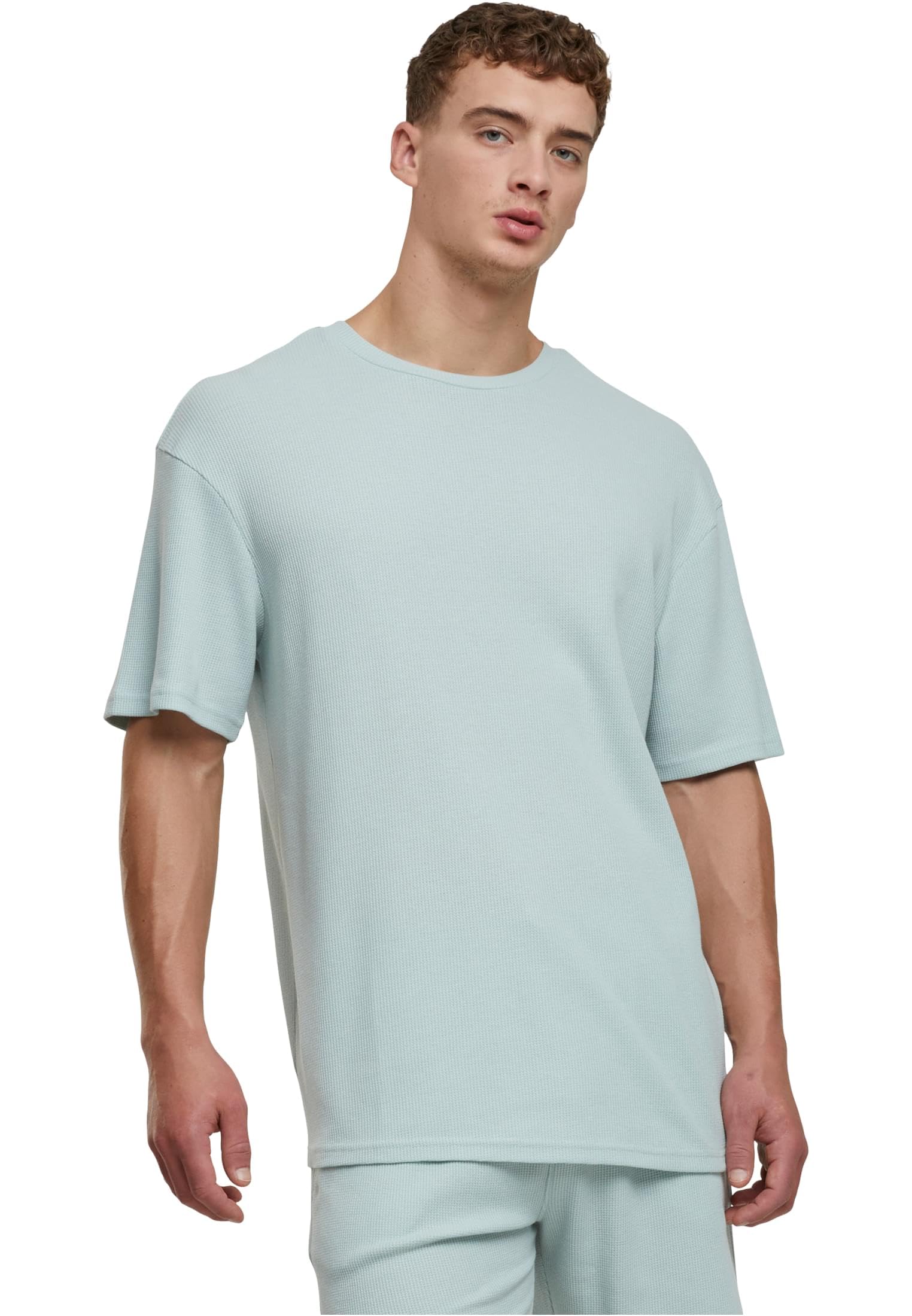 Urban Classics Herren Waffle Tee
