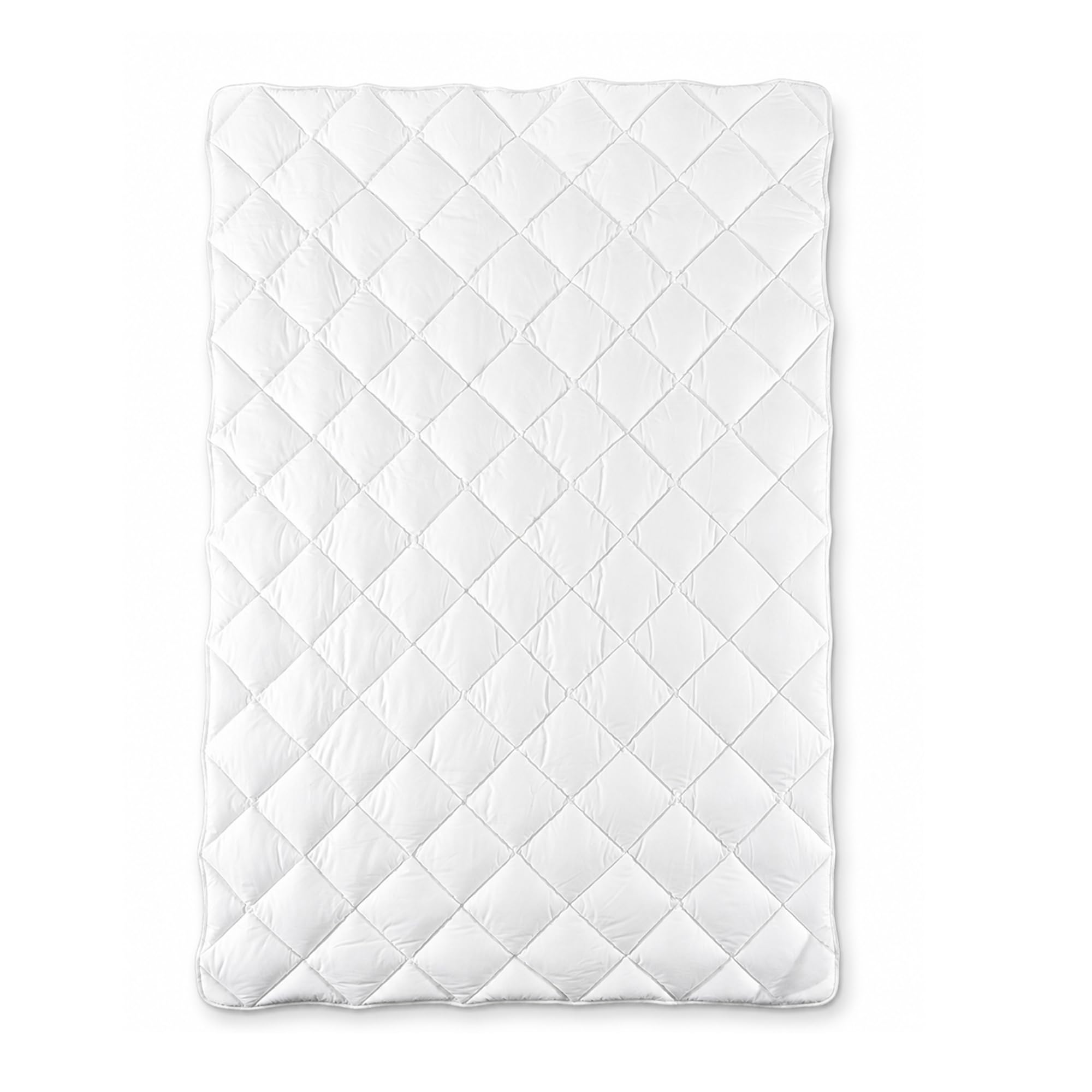 KALIOPE Sommerdecke 135 x 200 cm, leichte Bambus-Viskose Bettdecke | Steppdecke aus Baumwoll-Perkal und Tencel, atmungsaktiv, für Allergiker geeignet, mit Steppung für gleichmäßige Füllung