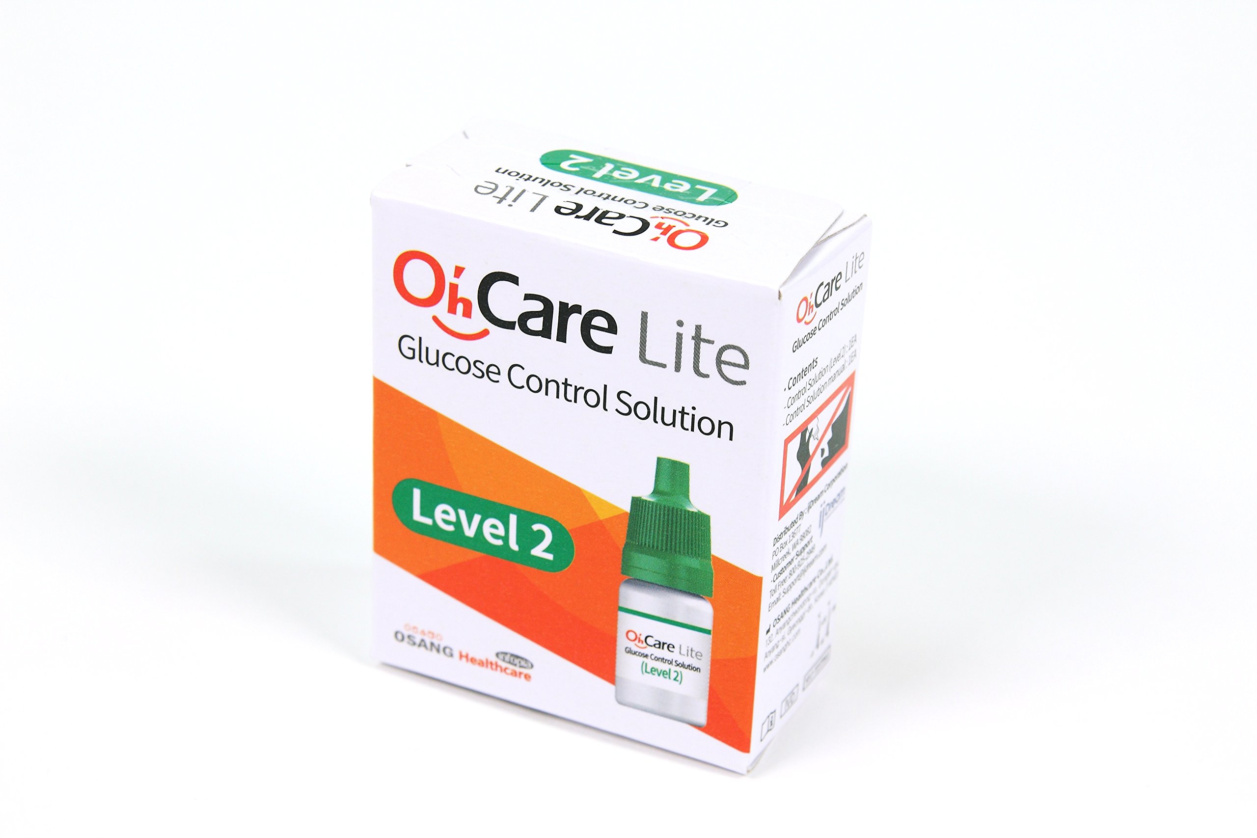 Buy Oh’Care Lite Control Solution for Glucose Meter Level 2 Blood