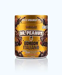 Pasta de Amendoim DR. Peanut Bombom Italiano 600G - Com Whey Protein