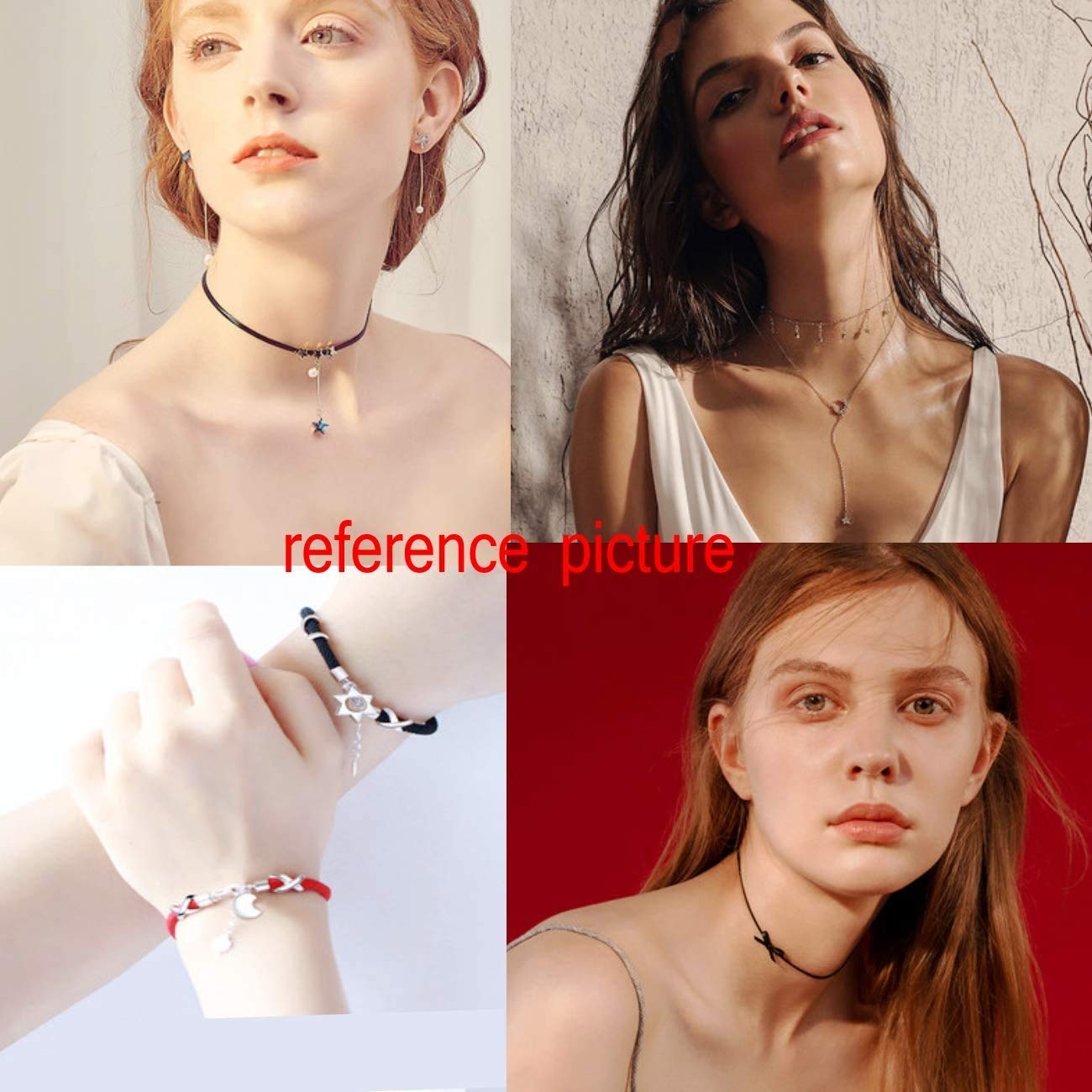 20 Ganci Chiusure Per Bracciali E Collane - Acciaio Inox, Per Cordoncino Elastico O Pelle, Lunghezza 3.5 Cm - Foto 9