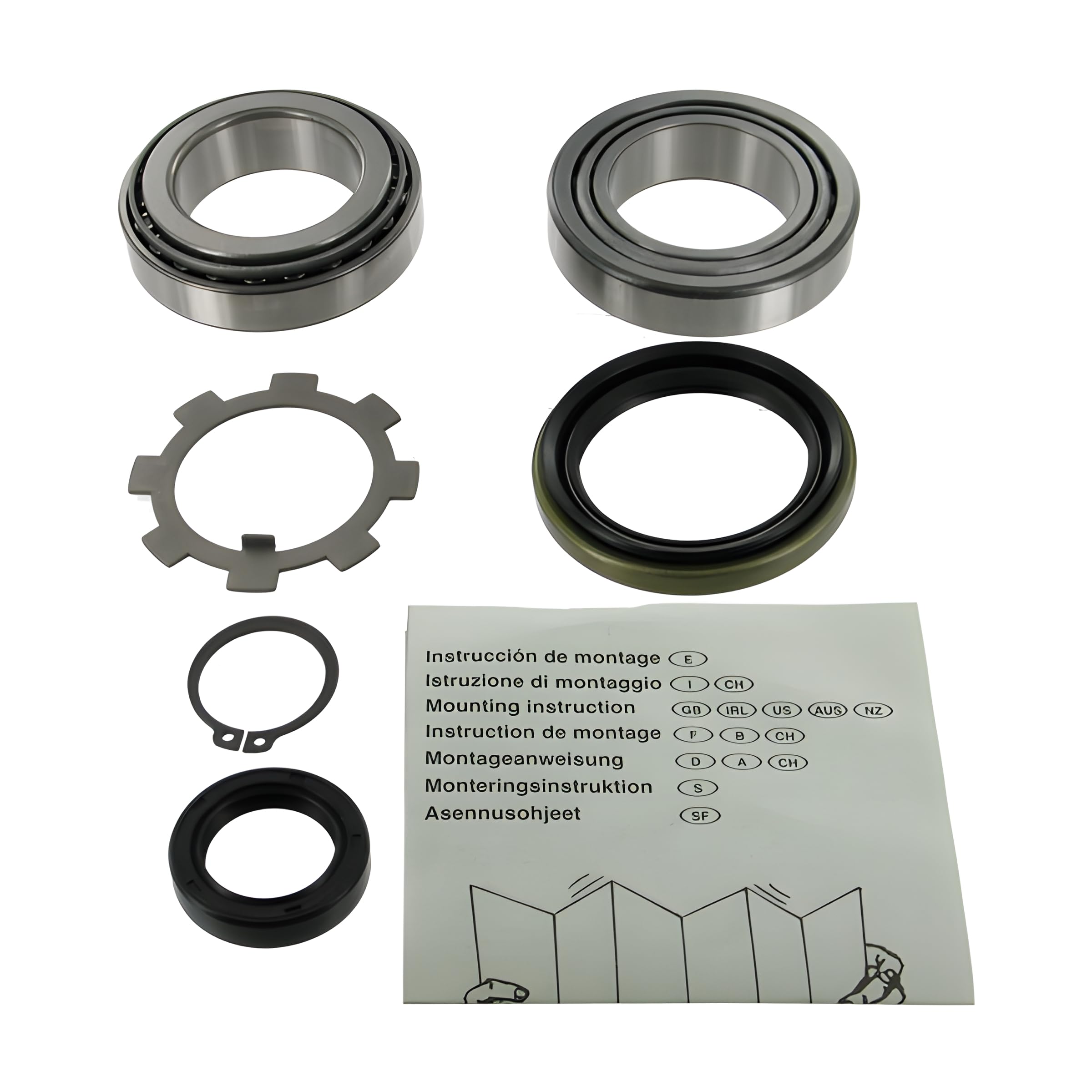 Wheel bearing VKBA 1978 SKF for SUZUKI SAMURAI Closed Off-Road Vehicle SJ413