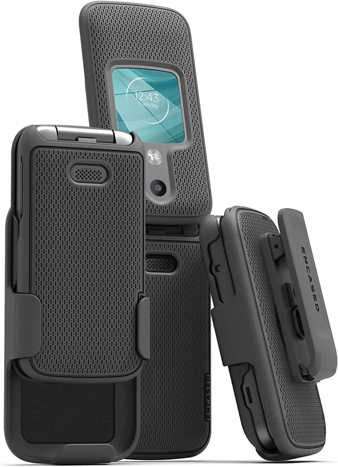 Porta Cellulare Fondina Da Cintura Telefono Custodia Clip Portatelefono Da Cinta Per Blackview Oscal C70 C30 C20 A55 Pro A50 C80 C60 A53 A85 A52 A100 A95 A90 A80 A80S A60 Plus - Foto 7