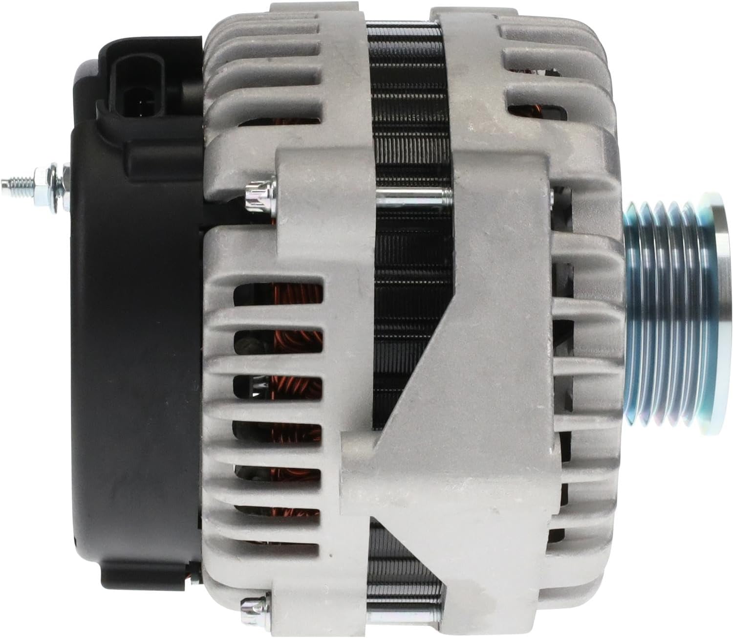 OEG Parts New Alternator High Output 255 AMP Compatible With Chevy Chevrolet C Silverado Truck Van Isuzu Hummer Saab 6.0L 6.6L 8.1L 99-15 10464405 10464443 10464453 10464456 10464476 15263859 19151921