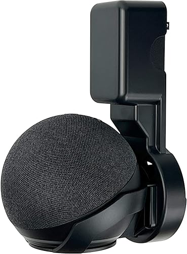 Miniatura 3 de ] Soporte de pared para Dot 4ª y 5ª generación y Hopestar H52, soporte de suspensión de salida con gestión de cables integrada, sin taladrar