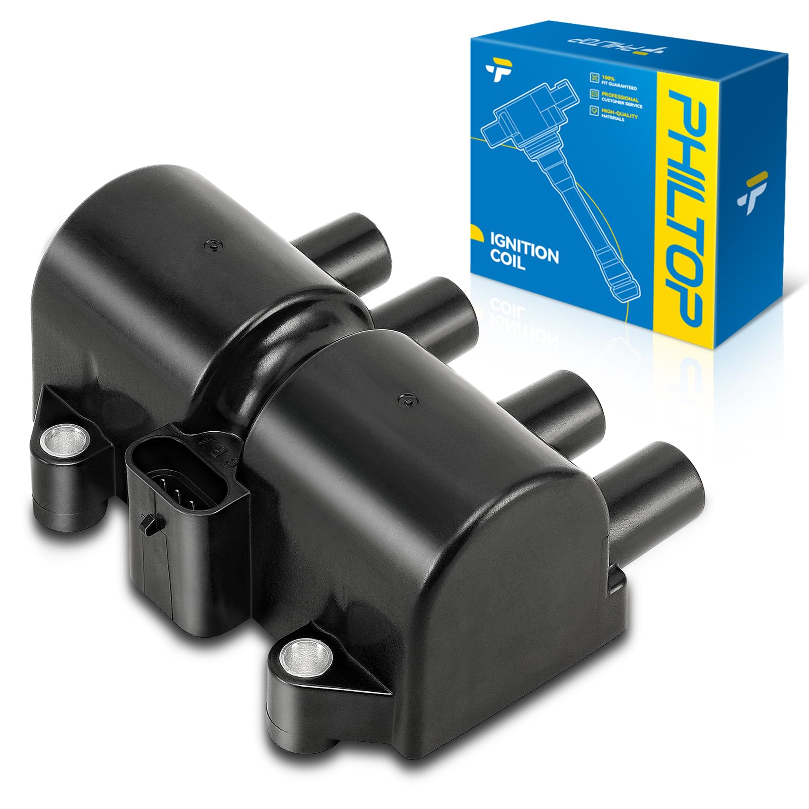 PHILTOP UF503 Ignition Coil Pack Fit for 2004-2011 Chevy Aveo