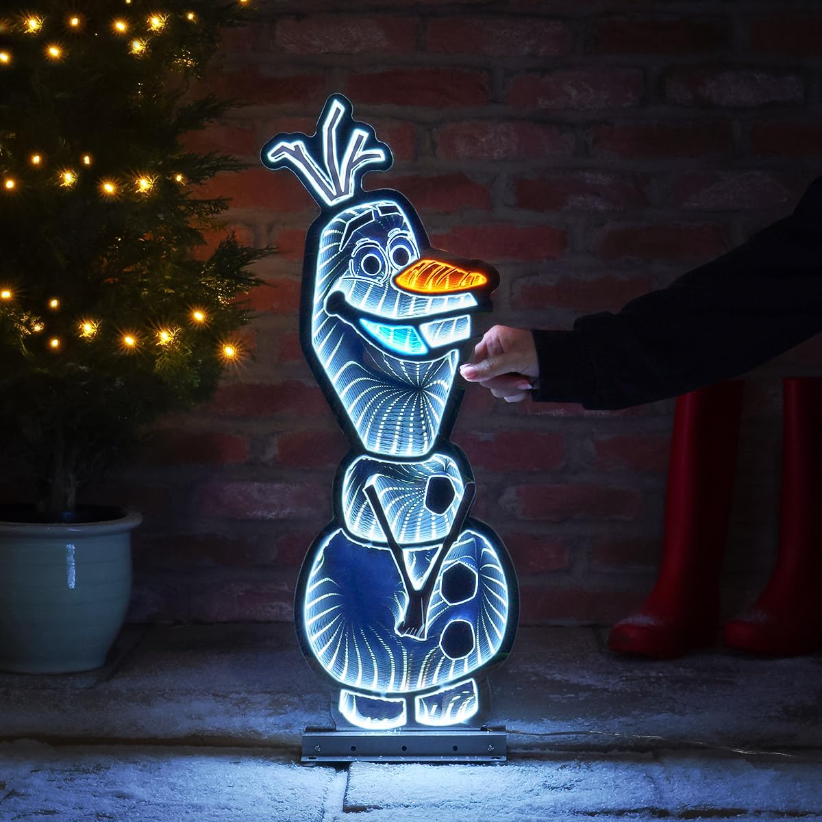 Christmas Inspirations Disney Infinity-Licht Schneemann Olaf H:63 cm (234 LEDs)