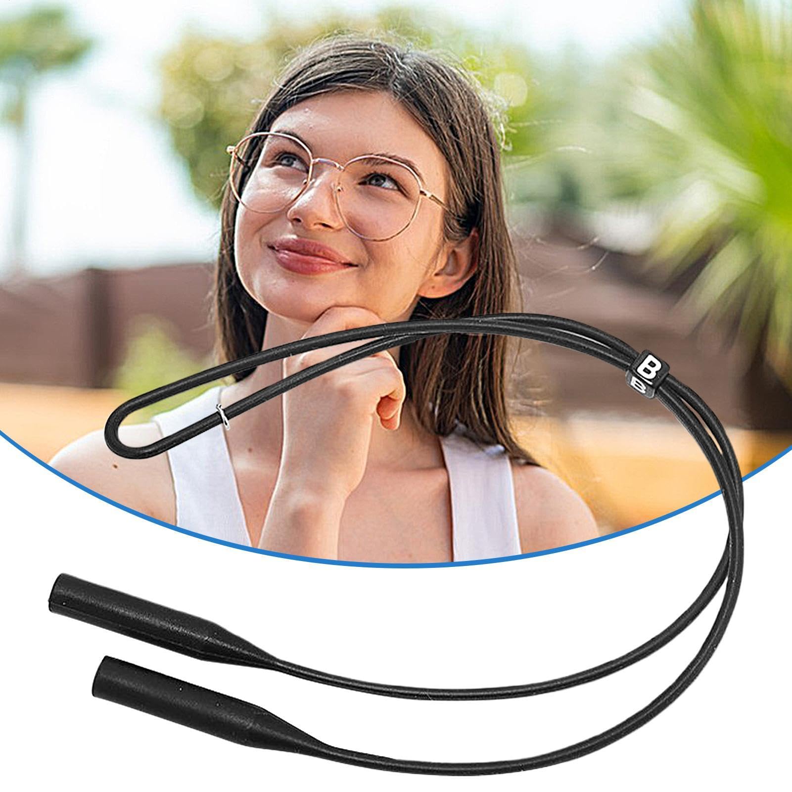 Cinturino per occhiali di sicurezza in silicone, cinturino per occhiali in silicone per bambini,Cordoncino di fissaggio per occhiali regolabile | Cinturino regolabile per occhiali, cordino di