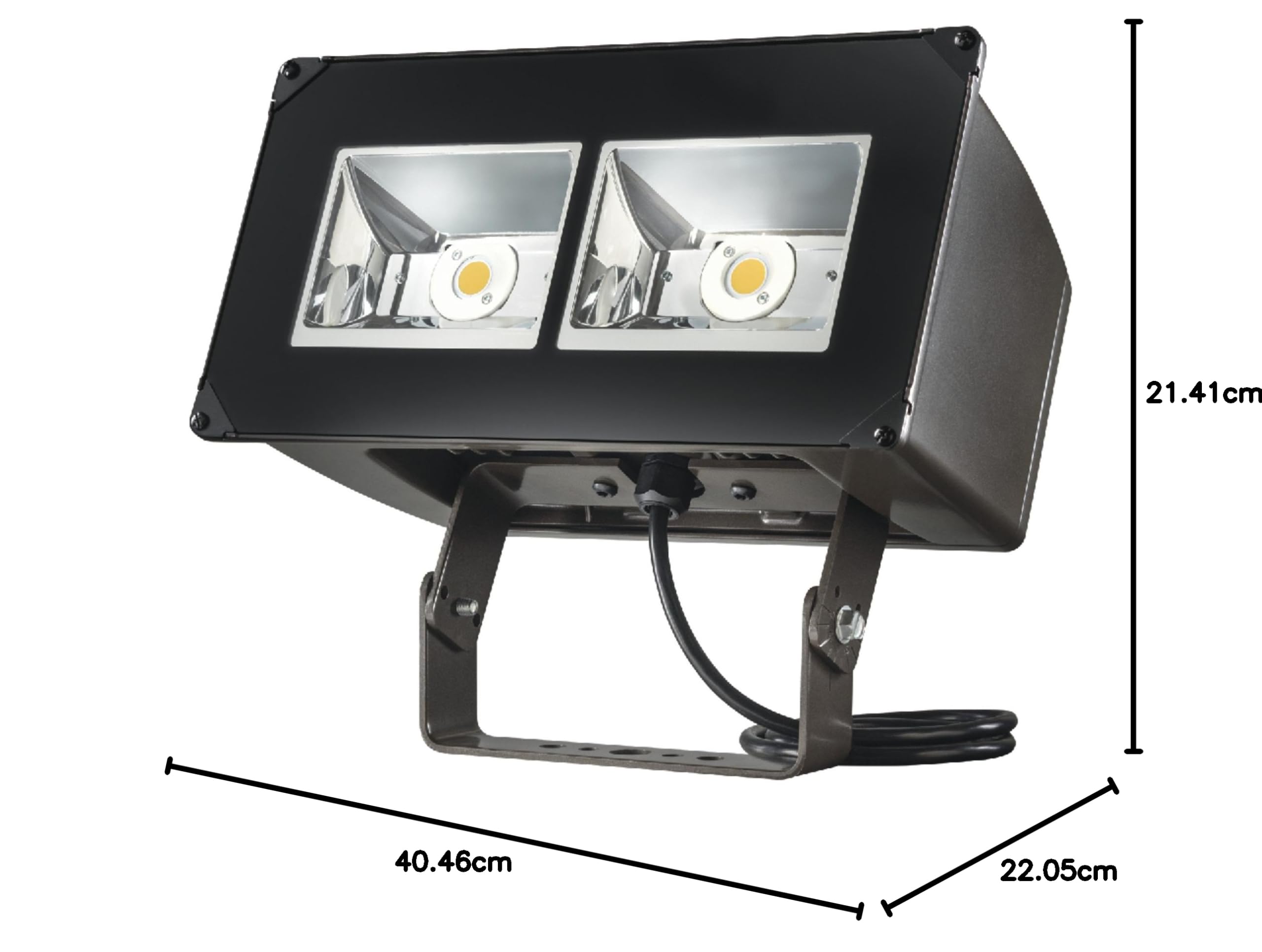 Lumark NFFLD-C40-T Night Falcon 128W Carbon Outdoor Integrated LED