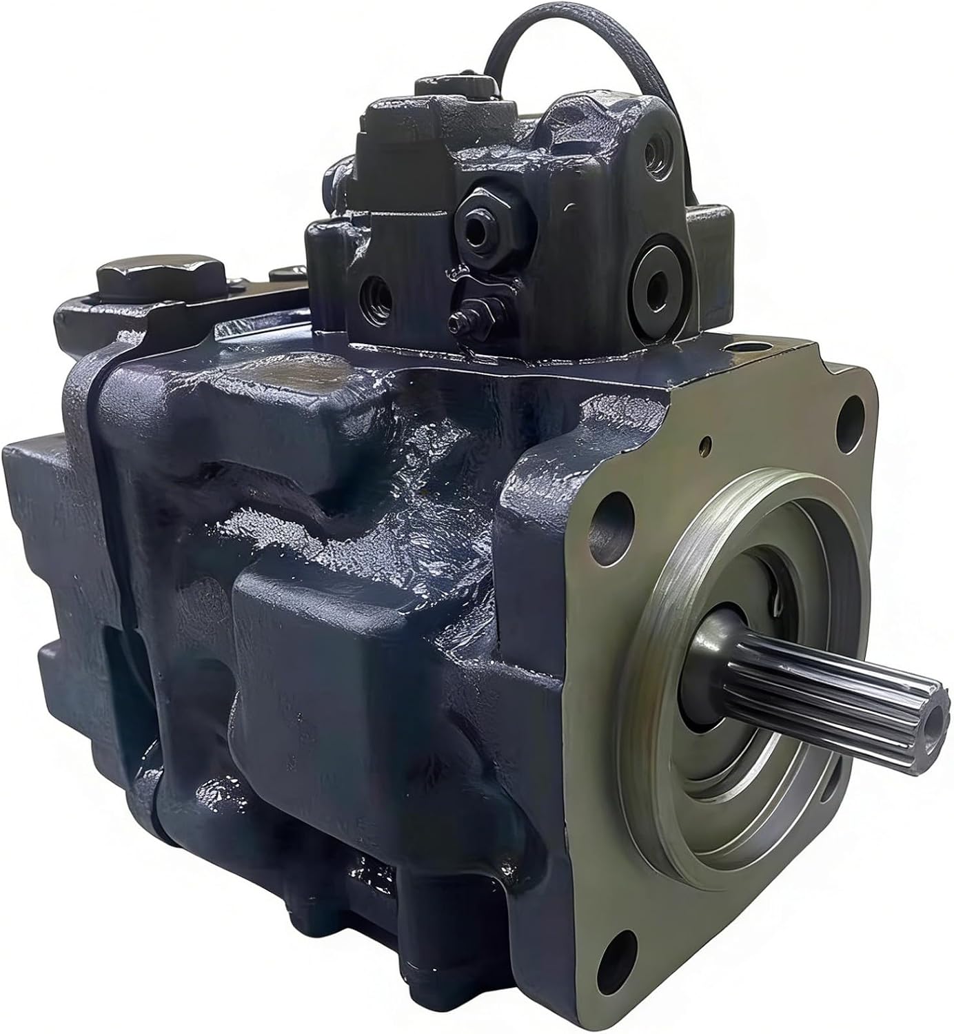 Hydraulic Piston Pump 708-1L-04010 7081L04010 Compatible for Komatsu D275AX D275AX-5E0 D275AX-5 D275AX-5E
