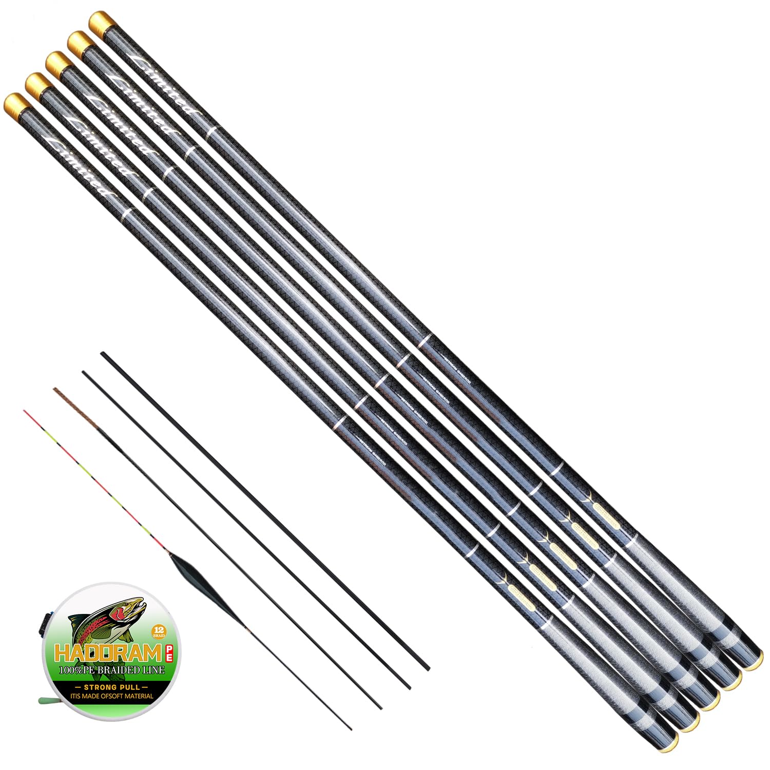 Caña De Pesca En Roca, Ultracorta, Telescópica, Po... – Grandado