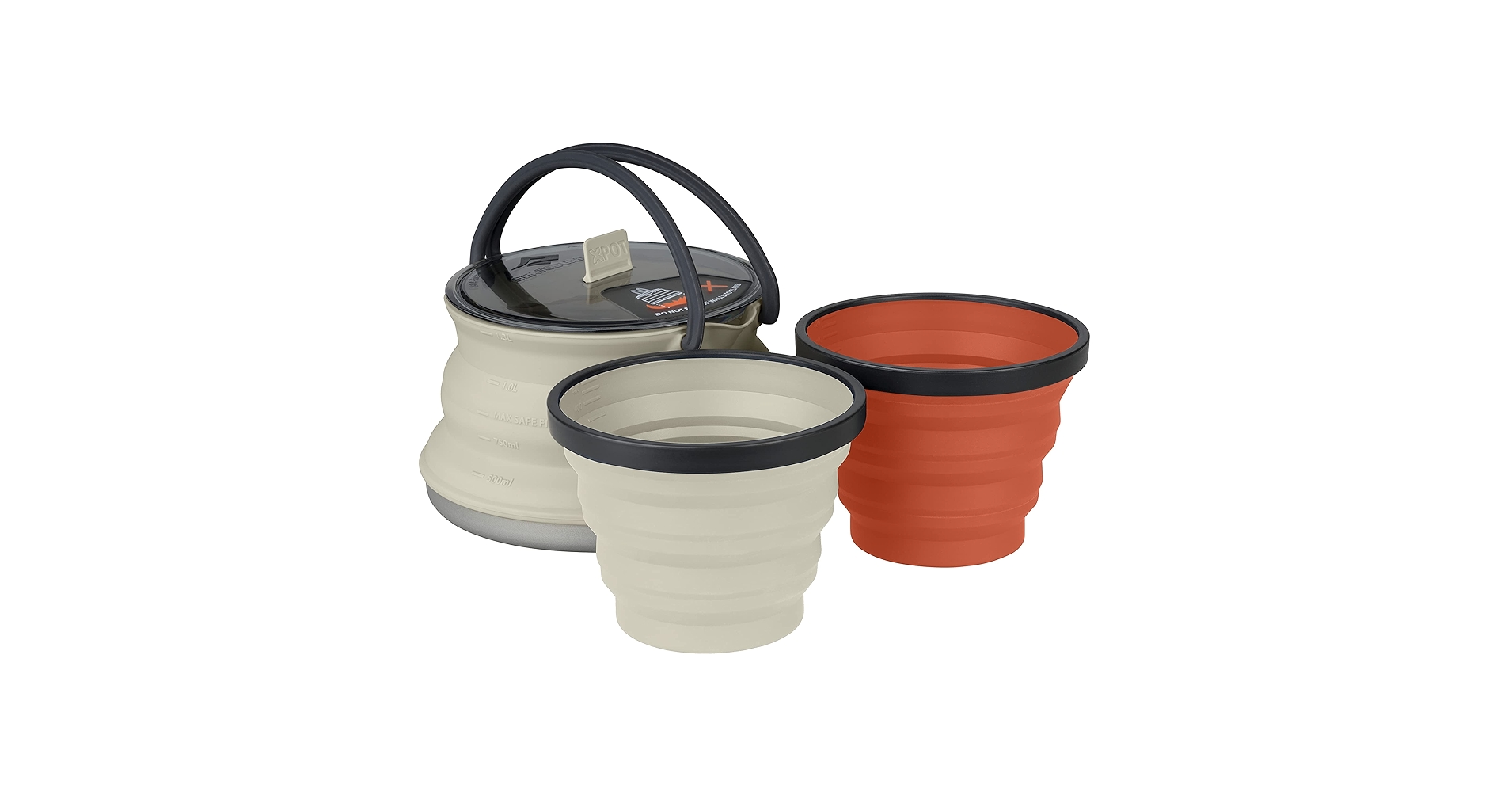 Amazon.com : Sea to Summit X-Pot Collapsible Kettle and Mug
