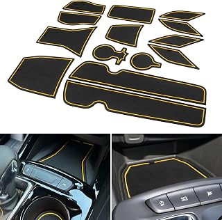 Portavasos para accesorios Chevy Trax 2024 (LS, 1RS, LT, 2RS, ACTIV), color amarillo