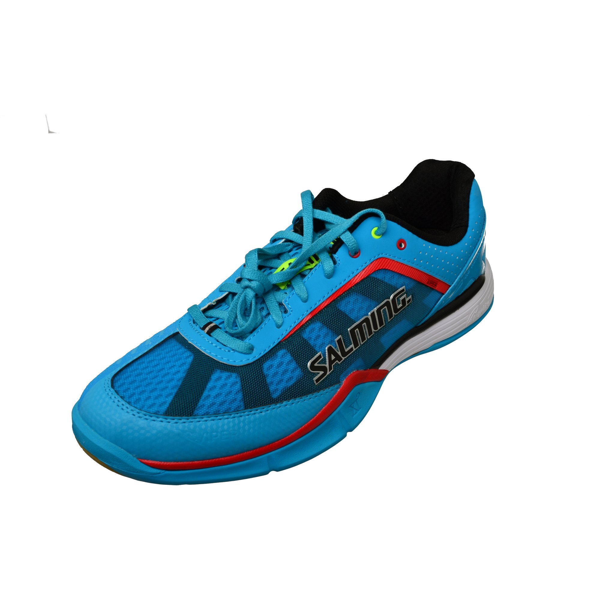 Salming Viper Indoor Shoes Handball Shoes Blue/red/Black/White/neon, Color:Blue, EU Shoe Size:49 1/3
