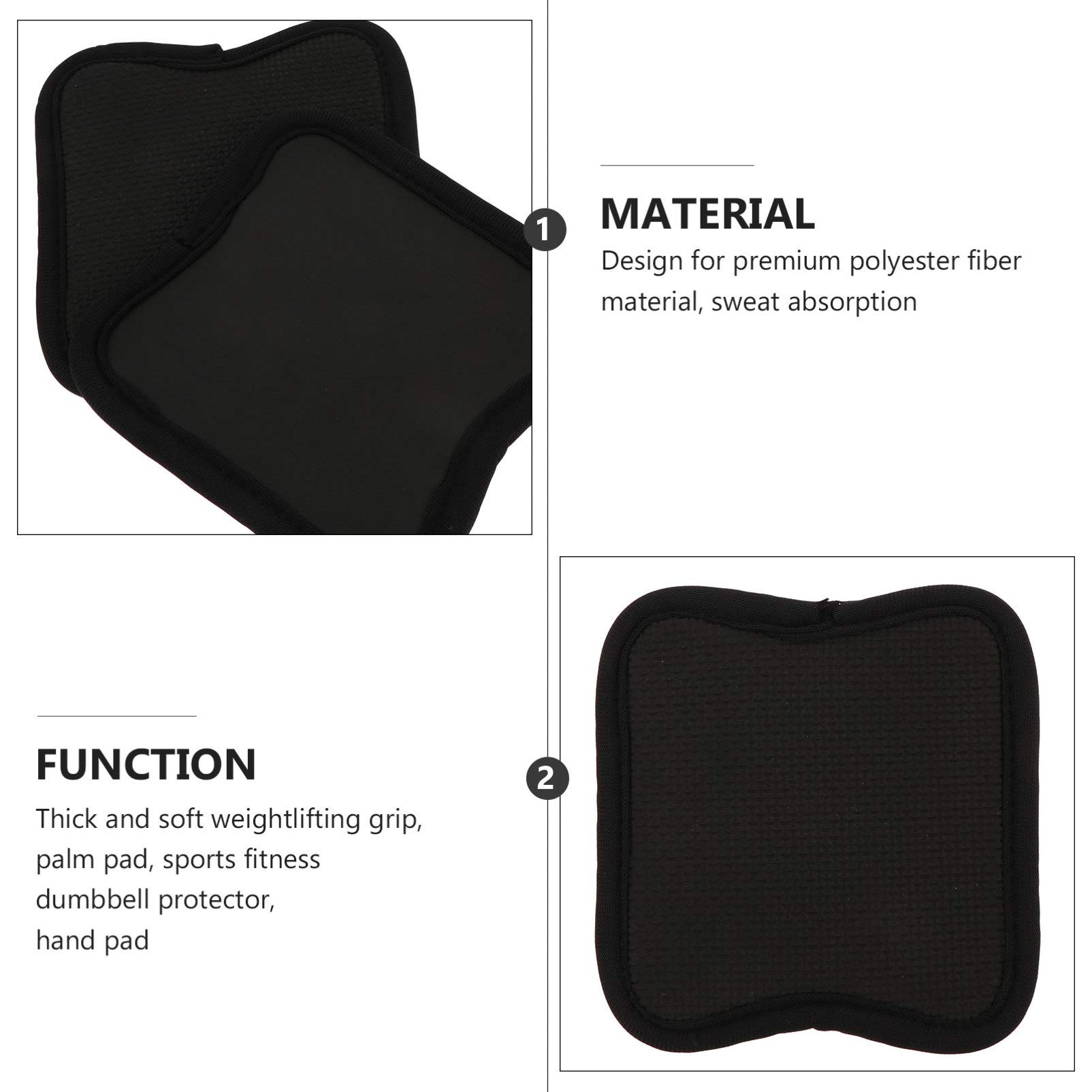 Niuoppy Gym Hand Grips, Soft Palms Protector For Strength Training, Weight Lifting Grips With Storage Box, Gym Grips Pad For Dumbbells, Pull-Ups, And Fitness Workouts