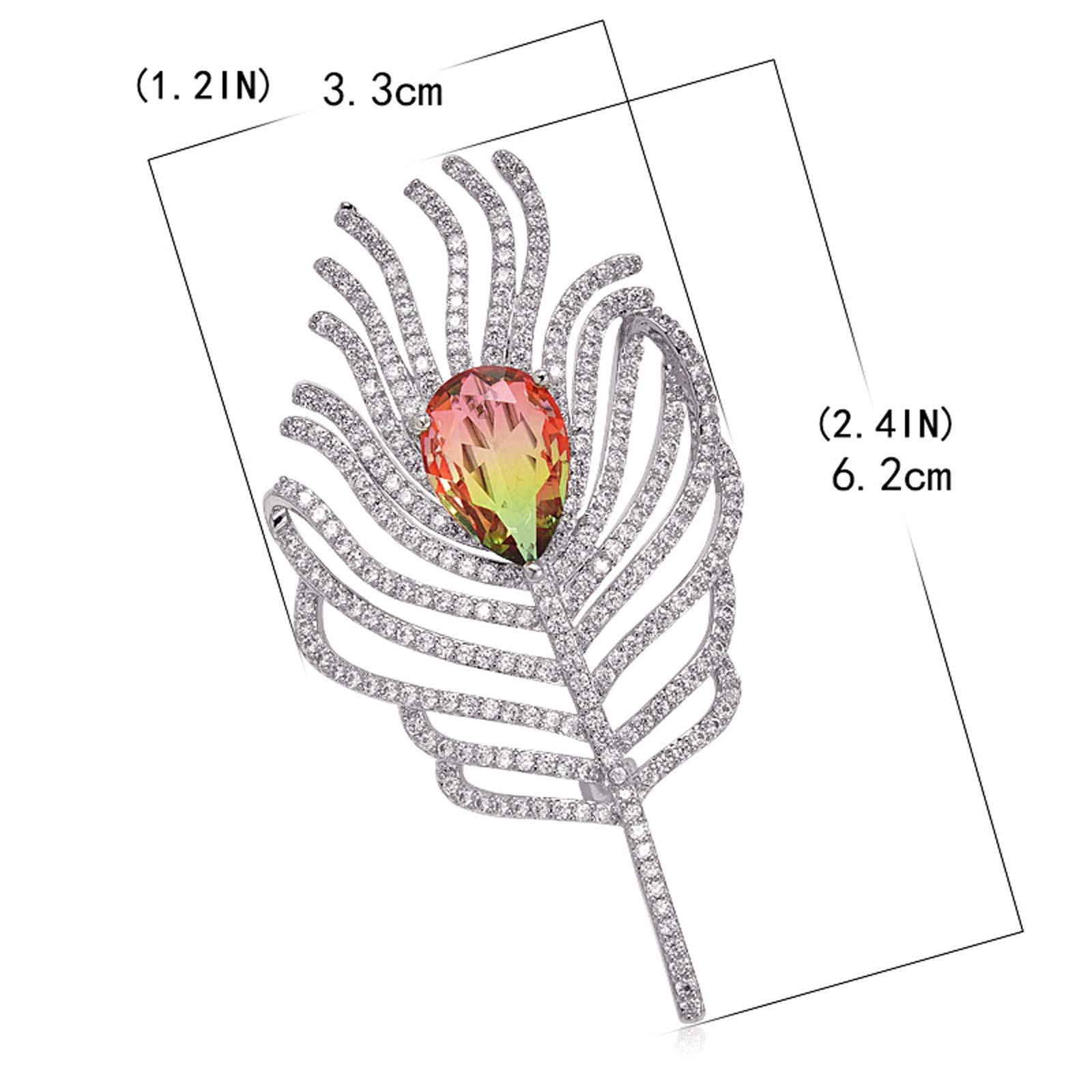 Broszka oryginalny Design broszka damska wysokiej klasy kolorowy diamentowy stanik Temperament akcesoria dekoracyjny stanik na szyję ze sprzączką