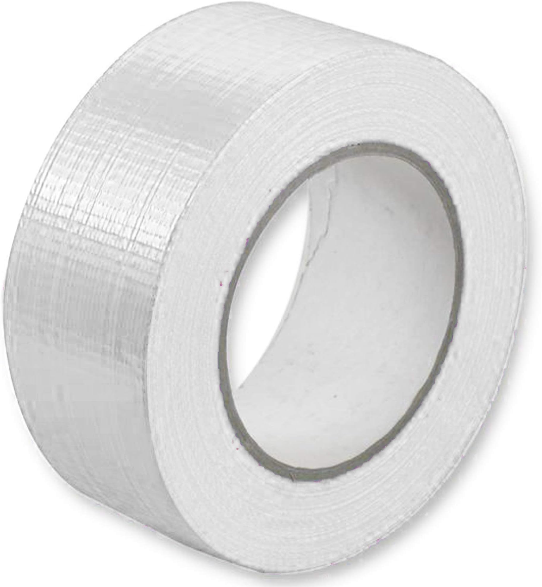 1 x Premium Roll White Duct Tape 48mm x 50m (2”), Strong Heavy Duty Waterproof Cloth Gaffer Gaffa Book Binding Indoor Outdoor
