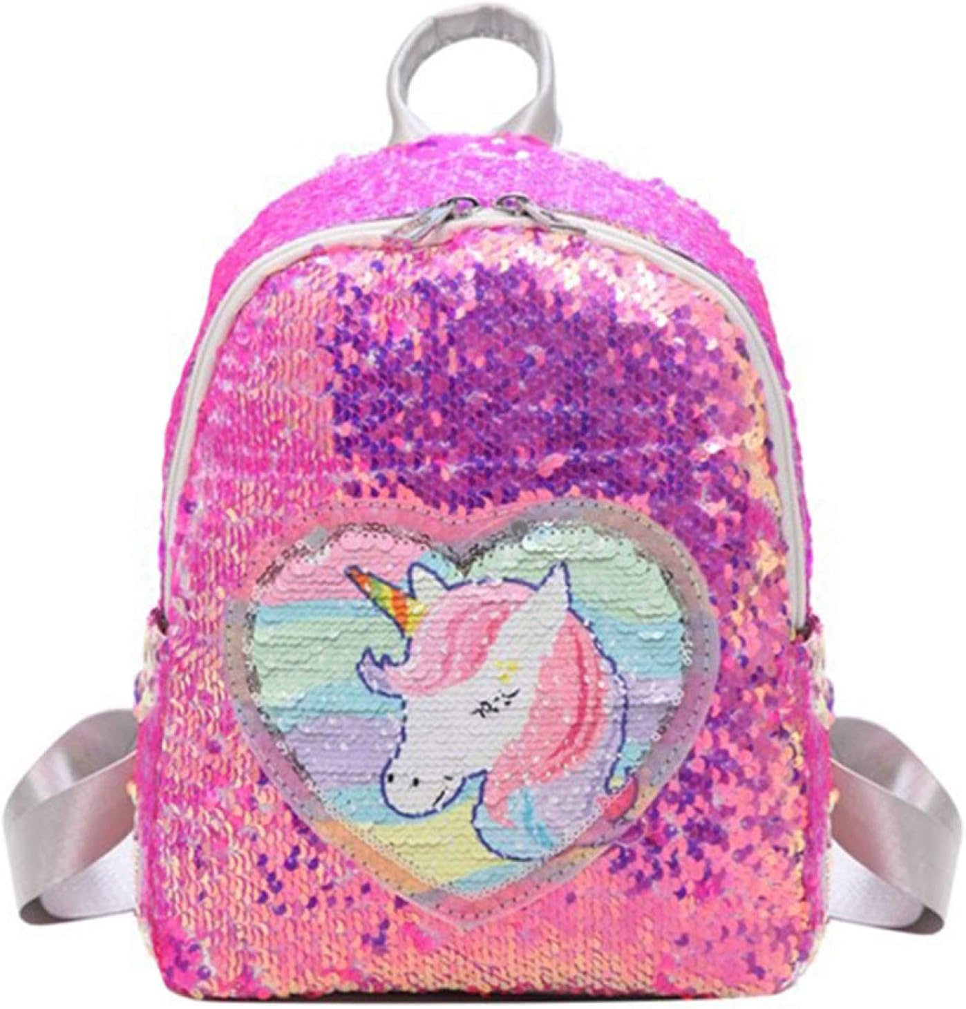 reversible sequin unicorn backpack