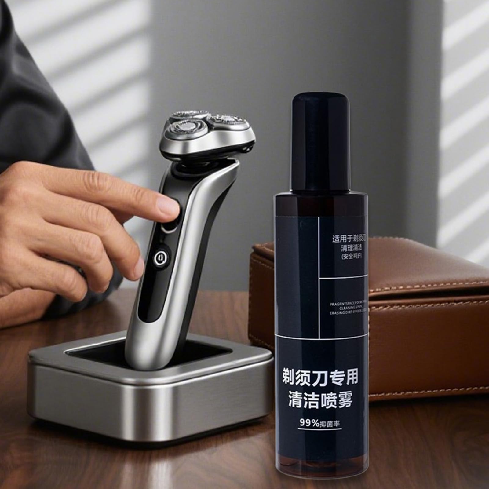 Nettoyant Rasoir Electrique - Nettoyant,Solution 200ml pour Entretien Hygiène Homme Coiffure Salon à Domicile - Hygiene Et Entretien Pour