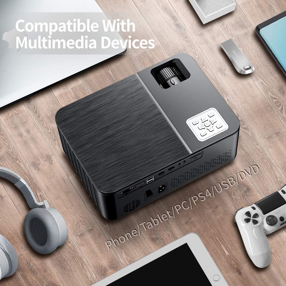 Flаѕh Sаlе Buу 1 gеt 1 Crenova Home Video Projector, 6000Lux Outdoor Movie Projector, Full HD Video Projector with 200 Image Display, LED Home Theater Projector Compatible with TV Stick, PS4, Phone, Laptop 🛒 Crаzу Dеаlѕ Crenova Home Video Projector, 6000Lux Outdoor Movie Projector, Full HD Video Projector with 200 Image Display, LED Home Theater Projector Compatible with TV Stick, PS4, Phone, Laptop