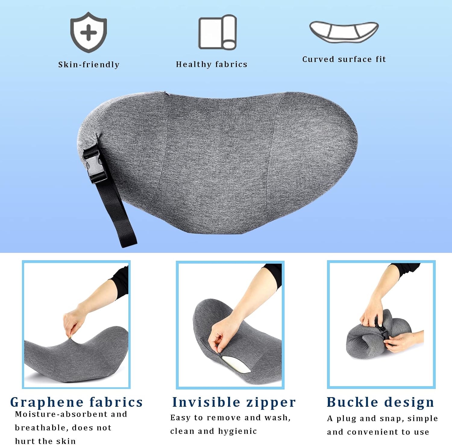 BBL Sleeping Pillow-BBL Recovery Pillow for Bed/Chair,BBL Post Surgery Supplies Brazilian Butt Lift Pillow after Surgery for Sleeping on Stomach and Side
