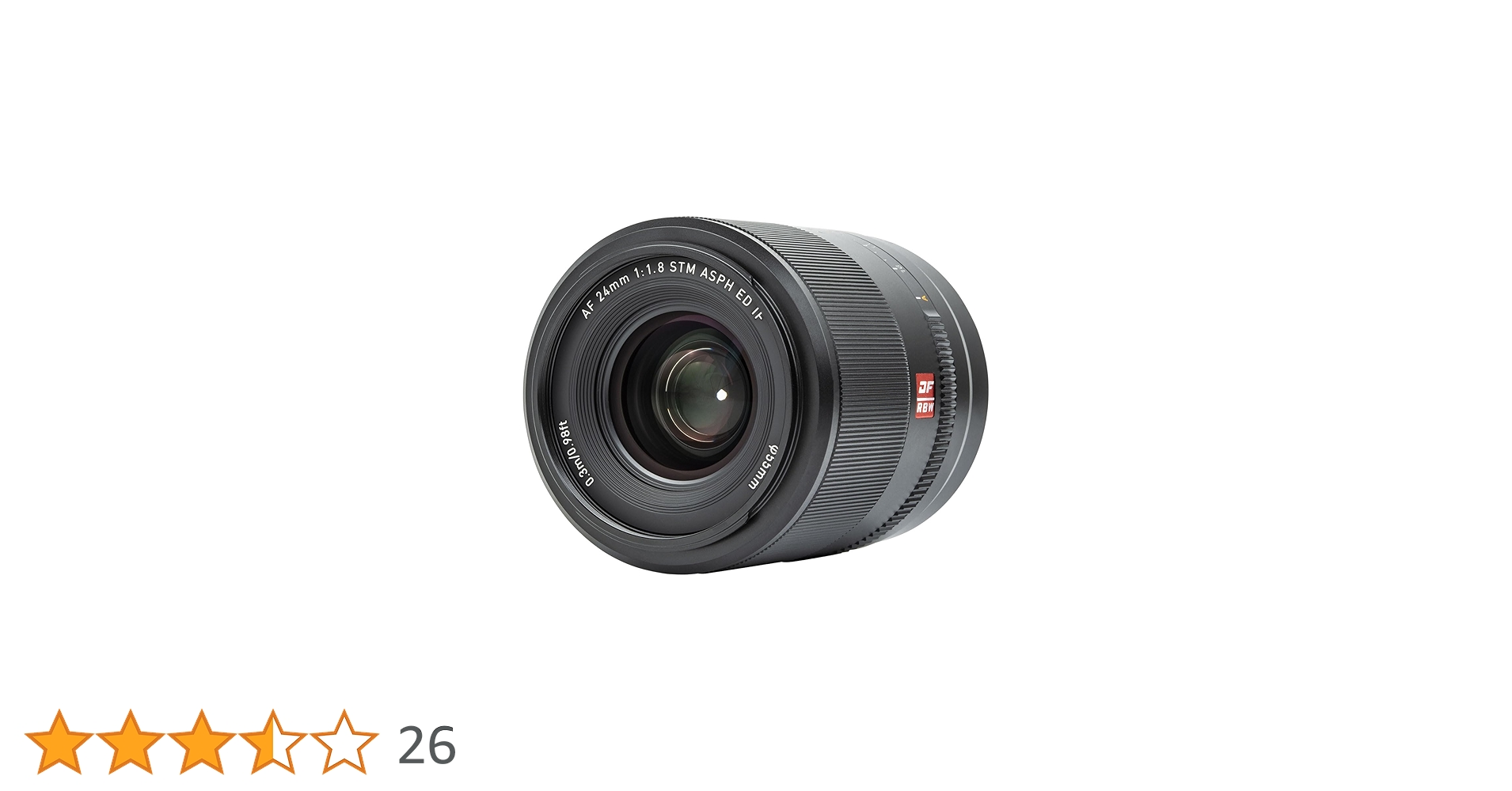 Amazon.co.jp: VILTROX 単焦点レンズ AF 24mm F1.8 Zマウント用