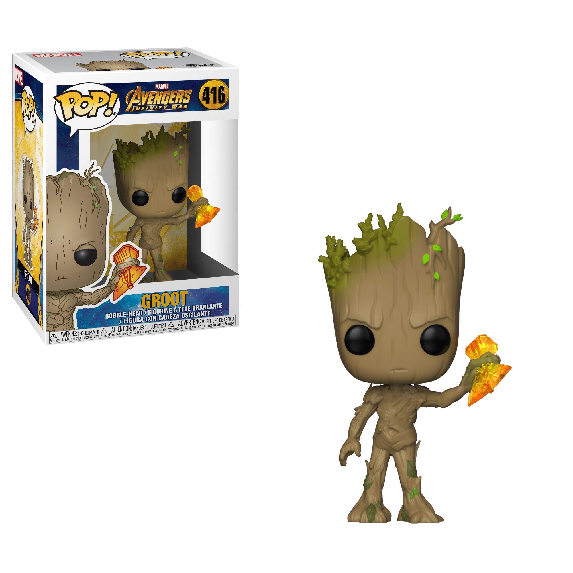 Funko Pop Marvel Infinity War Groot Stormbreaker Nc Games Padrao Amazon Com Br