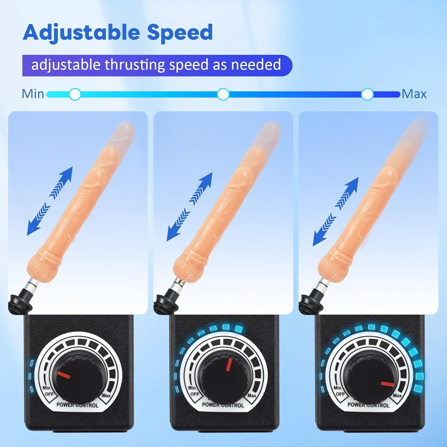 Sex Machine,Automatic Dildo Machine for Women and Men,Thrusting Love Machine with 3XLR Connector Suction Cup Attachments Adult Machine Sex Toy