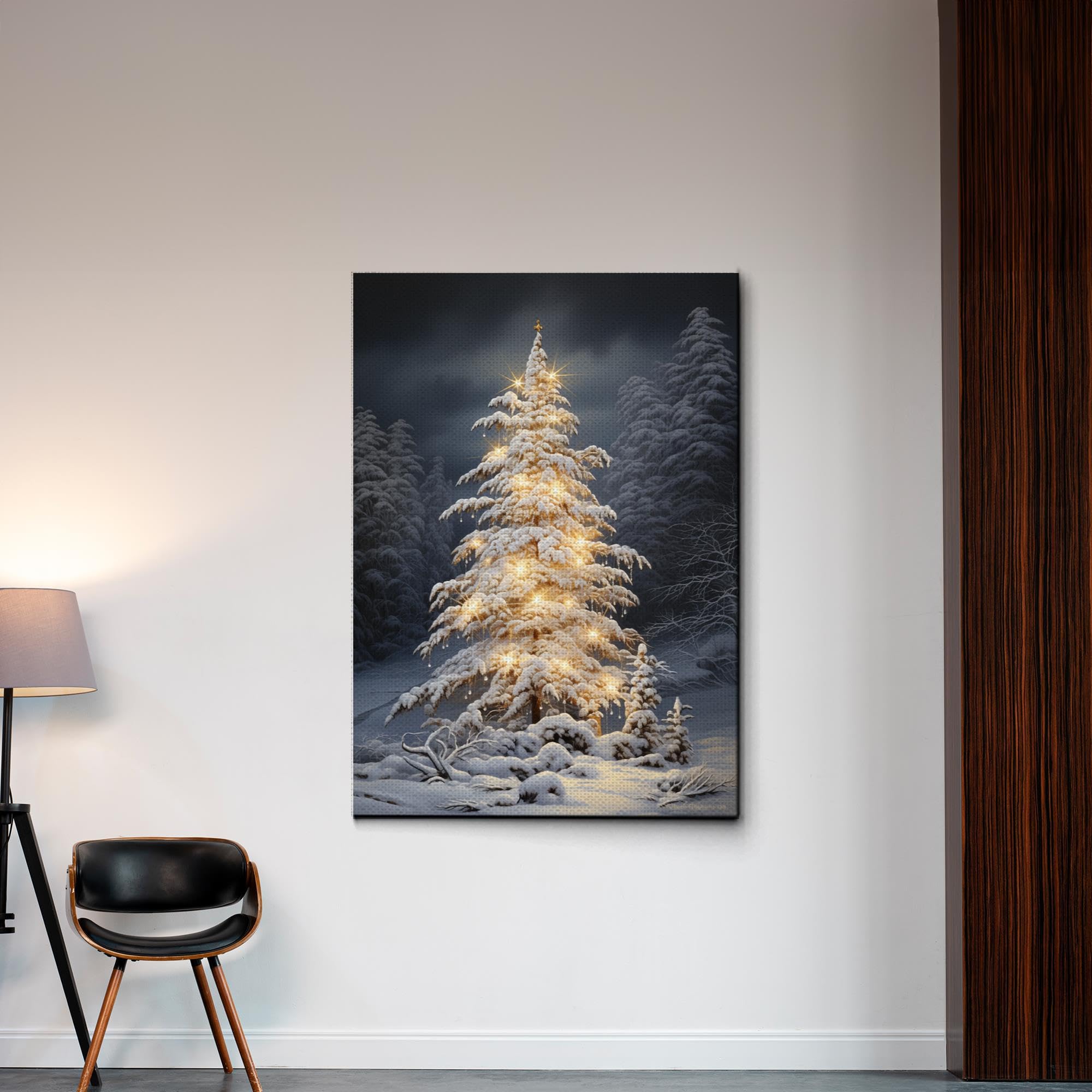 Amazon.com: StoreUSA97 Christmas LED Lighted Canvas Wall Art
