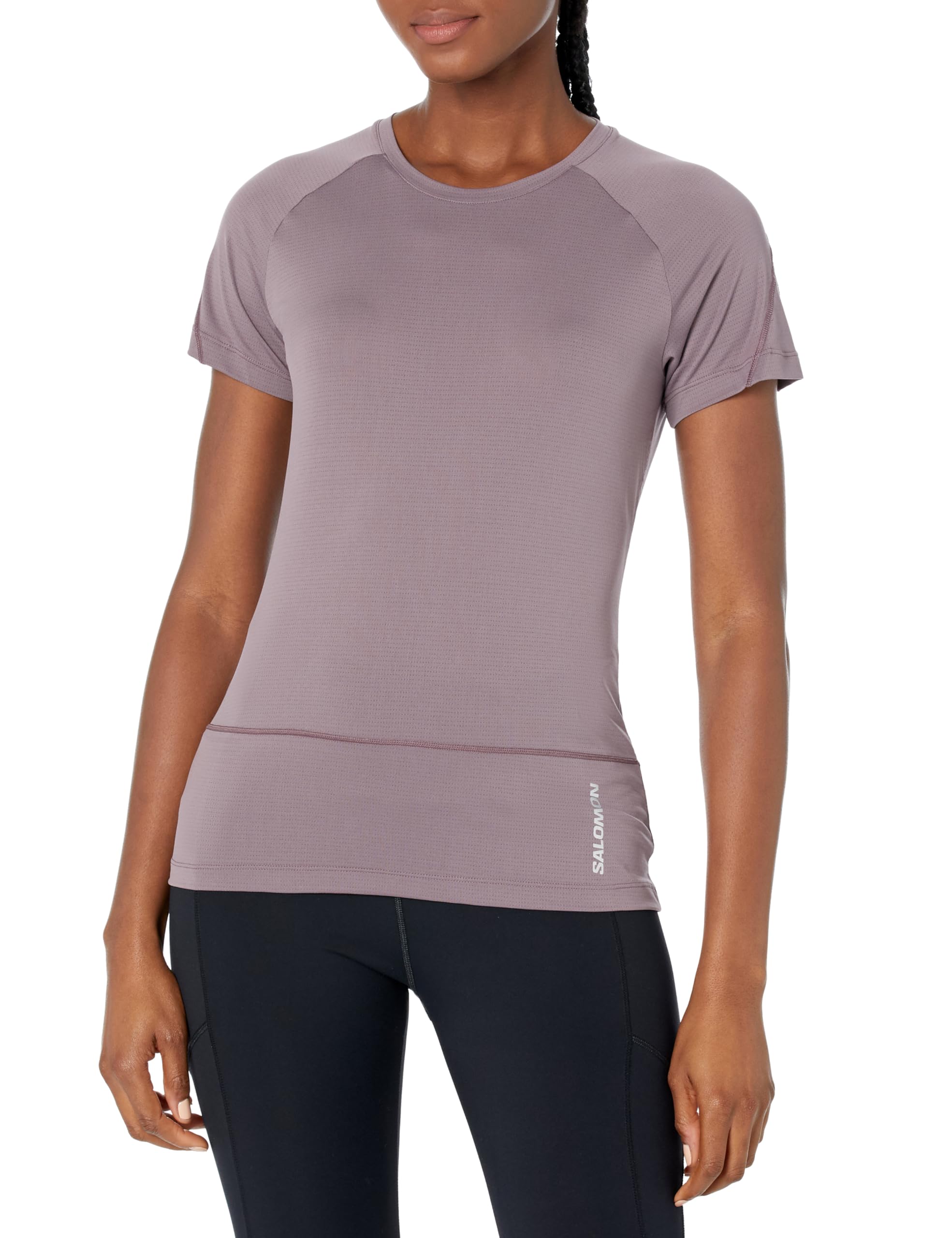 SALOMONWomen's Cross Run Ss Tee W Short Sleeve t-Shirt