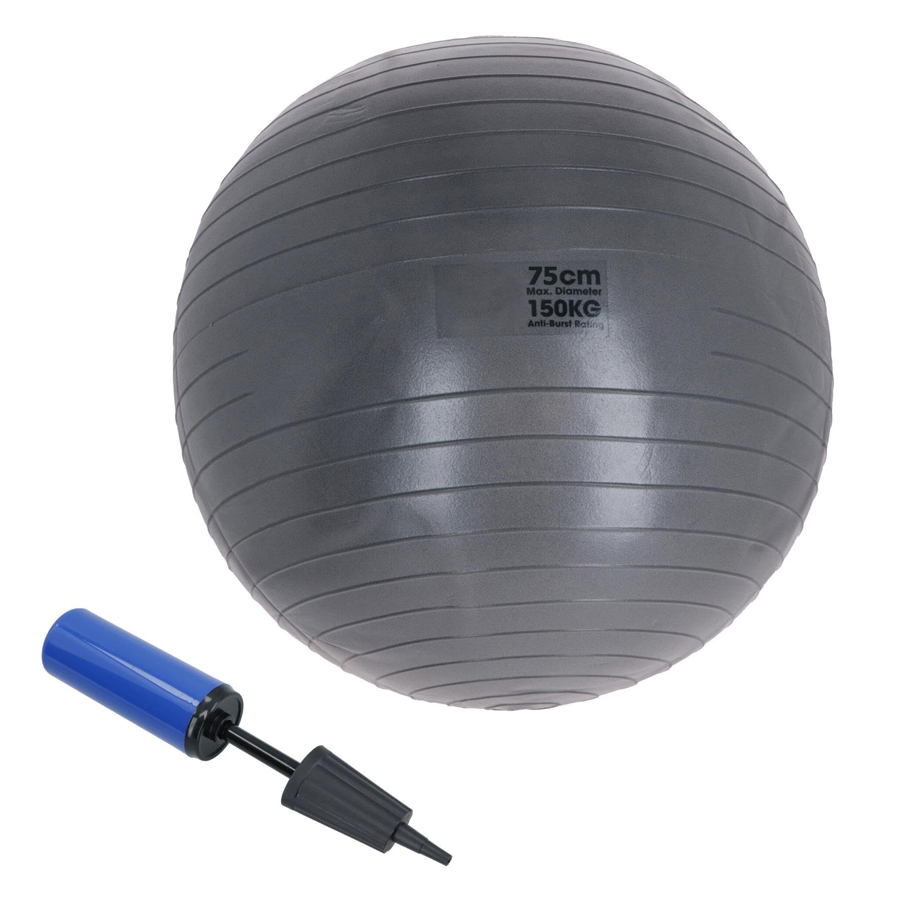 Ballon d'exercice AB Tools 55cm contre la mauvaise posture assise - 7