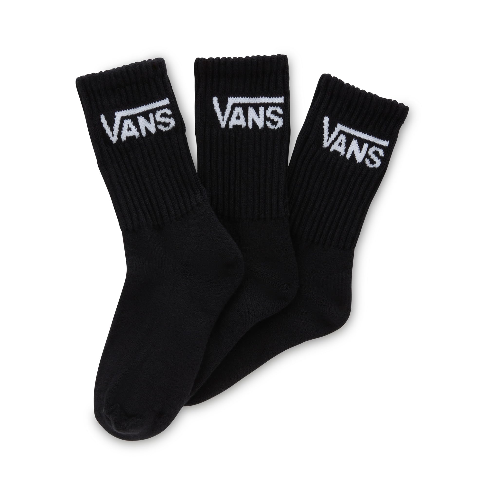 Classic Crew Socks (3PK) - Black
