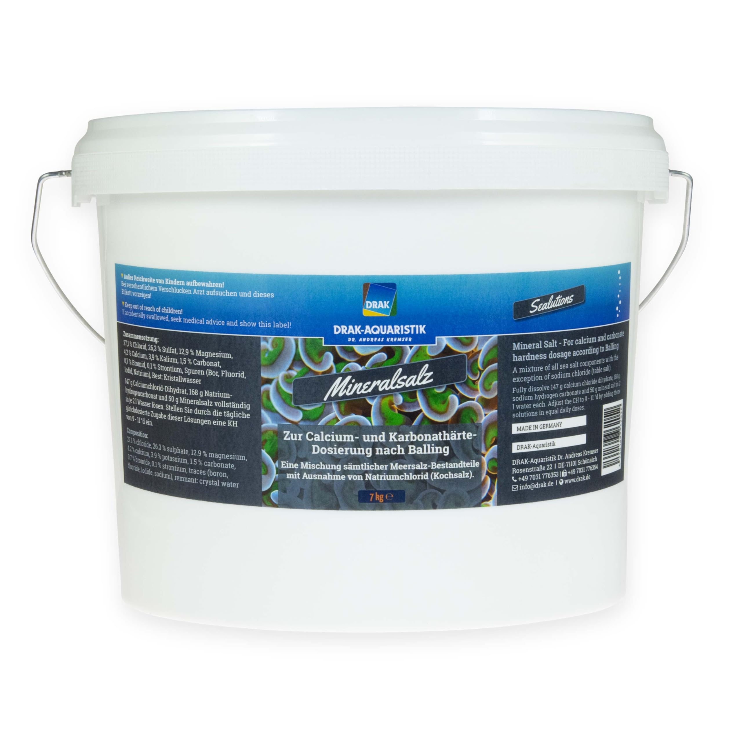 Sealutions Mineralsalz 7 kg Eimer