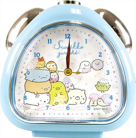 超人気新品 おむすびクロック すみっコぐらし もぐらのおうち 目覚まし時計 インテリア キャラクター