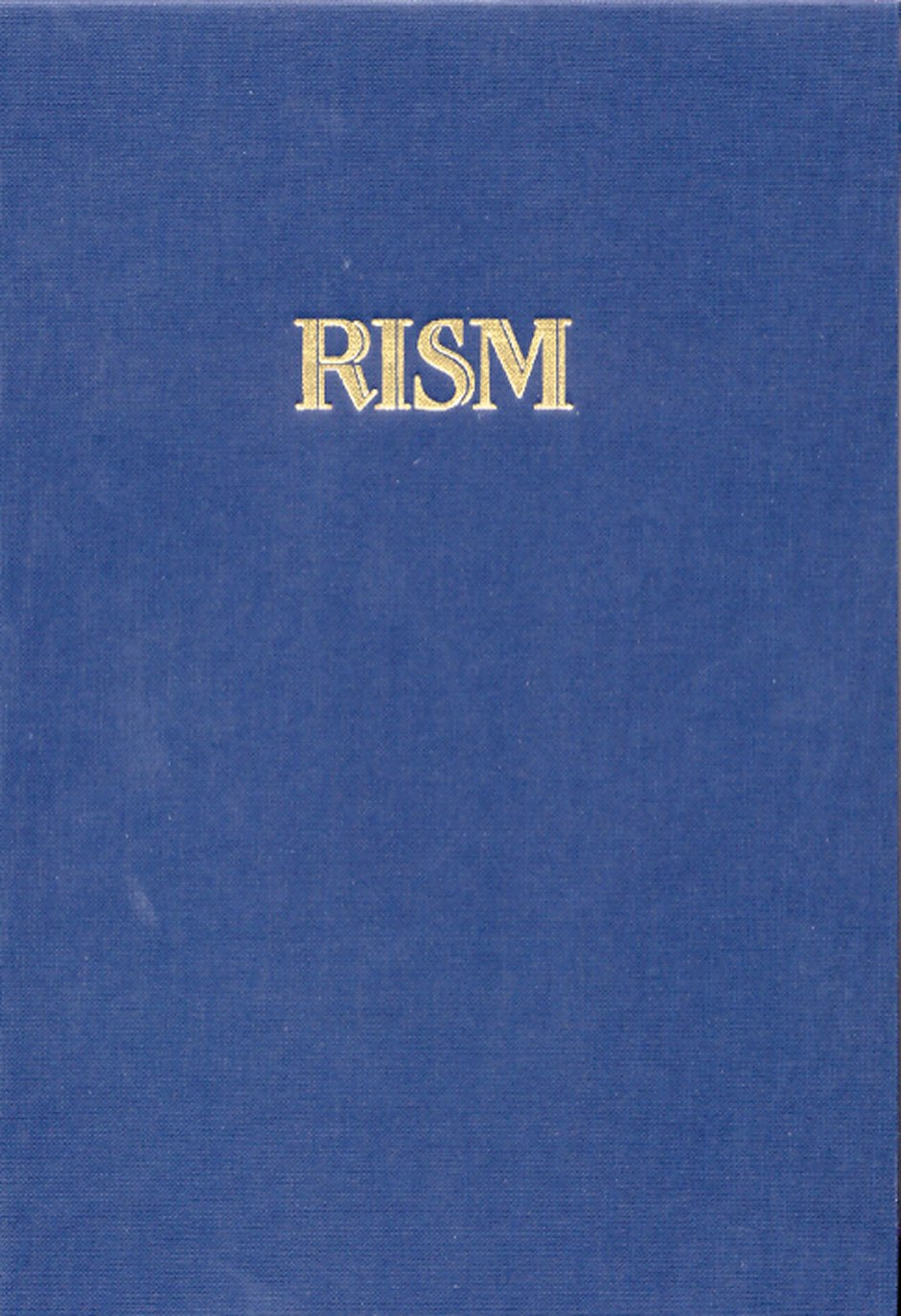 Répertoire International des Sources Musicales (RISM) / Einzeldrucke vor 1800: Addenda et Corrigenda S - Z und zu Anhang 1: Drucke mit Initialen /Anhang 2: Anonyme Drucke: Serie A /I / BD 14