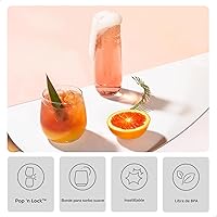 Vista 3 de TOSSWARE 9oz Flute SET DE 12 copas de champán de plástico reciclable, irrompible y transparente