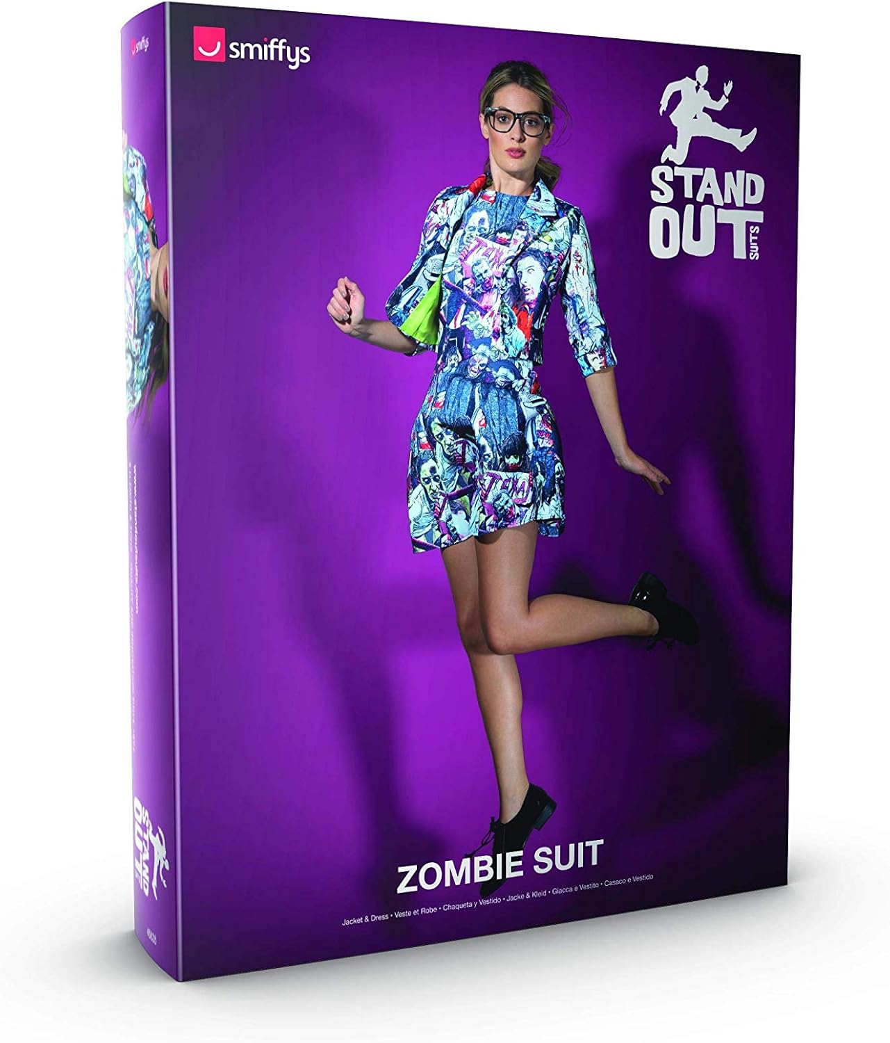 Zombie Costume With Dress And Jacket